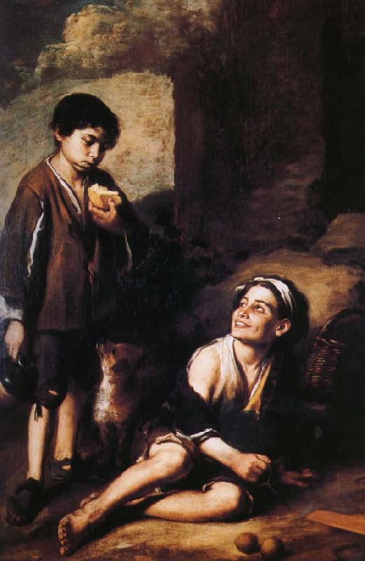 Bartolome Esteban Murillo Hoop game oil painting picture